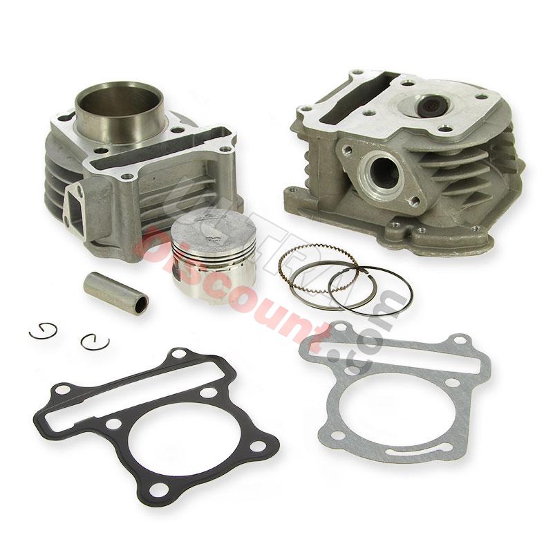 Kit de motor de 80cc para scooter chino GY6 50cc - 4 tiempos, Piezas de scooter chino
