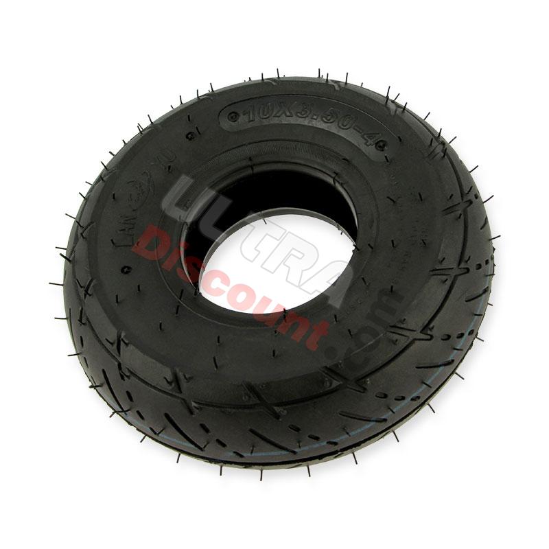 Neumático 10x350-4 de carretera para mini quads (goma suave), Recambio ATV Electric CRZ