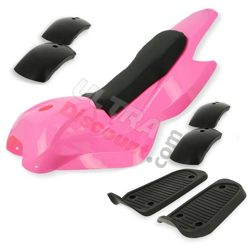 Carenado mini ATV Rosa - Tipo 3, Recambios para mini quads Carenado mini ATV Rosa - Tipo 3, Recambios para mini quads