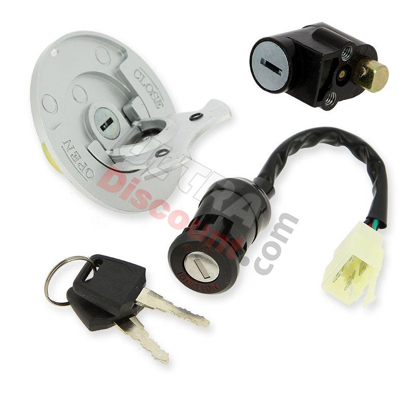 Tapón de depósito de gasolina + Neiman quad Bashan 250cc (BS250S11), Piezas Bashan 250cc BS250S11