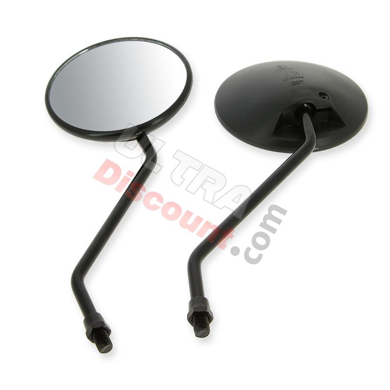 Lote de retrovisores NEGRO para Skyteam Monkey Gorilla (Black edition Ø10), Piezas para Monkey - Gorilla Lote de retrovisores NEGRO para Skyteam Monkey Gorilla (Black edition Ø10), Piezas para Monkey - Gorilla
