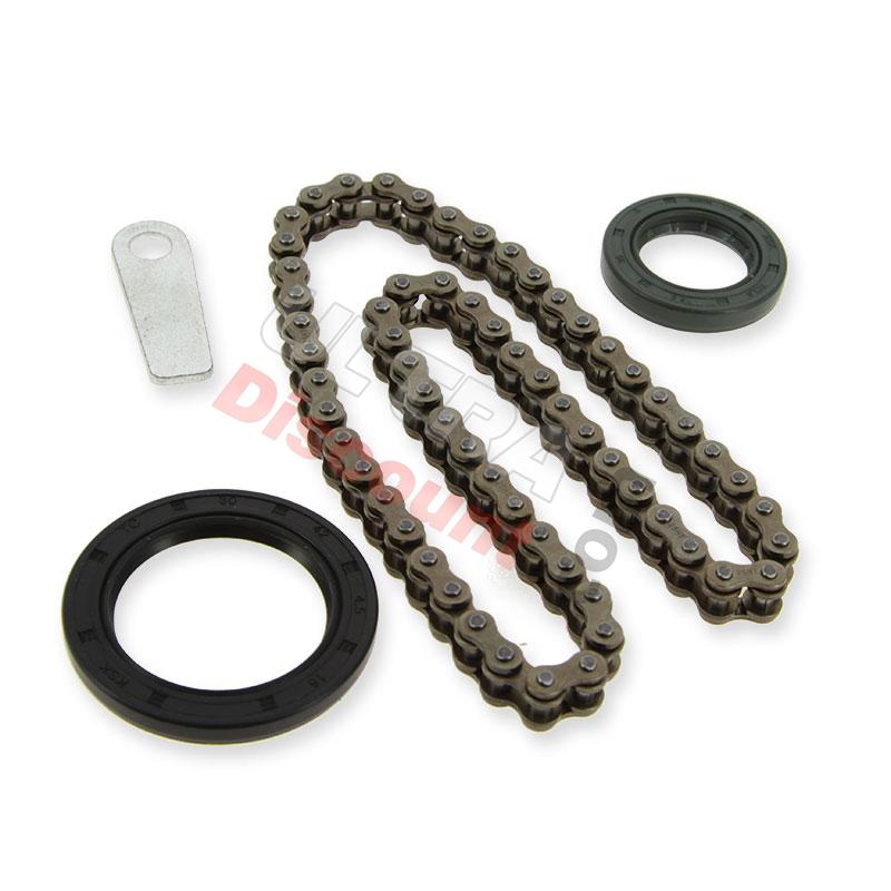 Cadena de arranque para motores Skyteam 50cc 125cc, Piezas para Monkey - Gorilla