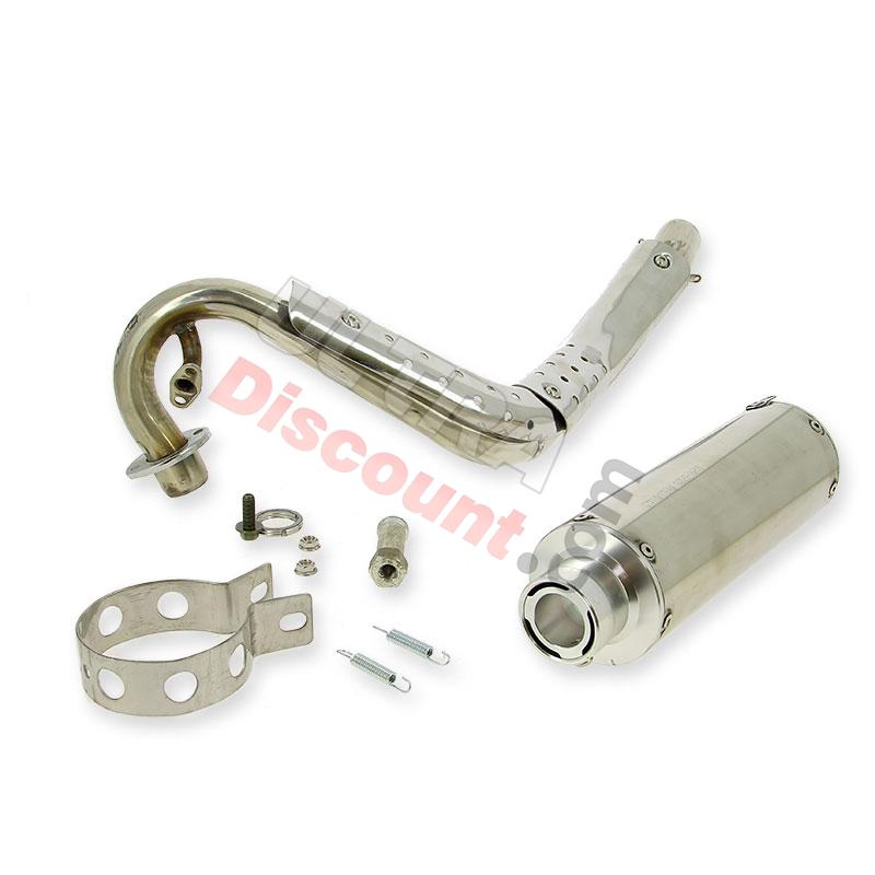 Tubo de escape cromada Skyteam Dax 50cc, Recambios Dax Skymax Tubo de escape cromada Skyteam Dax 50cc, Recambios Dax Skymax