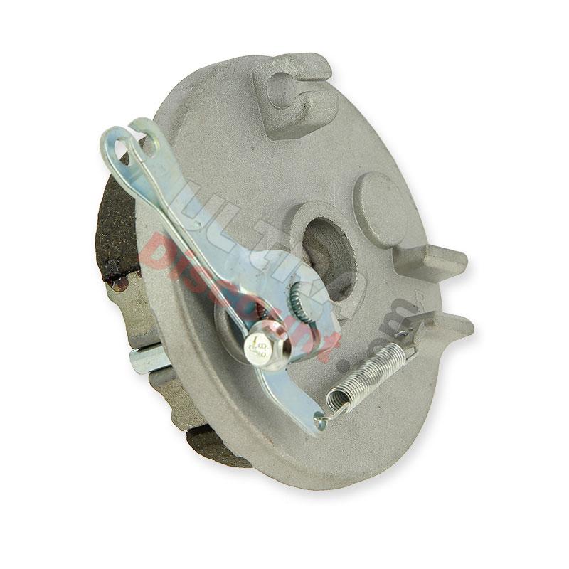 Freno de tambor delantero derecho completo quad 110cc Bigfoot, piezas Quad 110cc - 125cc