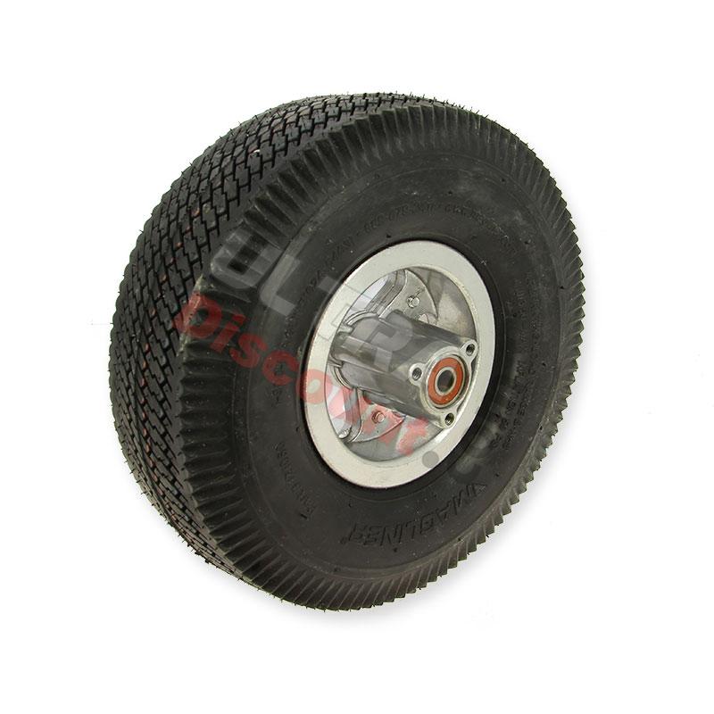 Rueda trasera completa 4.10/3.50-4 pocket quad, Recambio Scooter Térmico