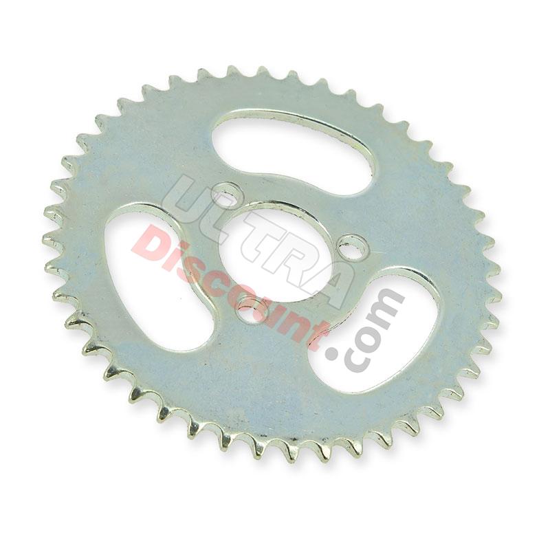 Corona TF8 de 44 dientes para patinetes térmicos, Recambio Scooter Térmico