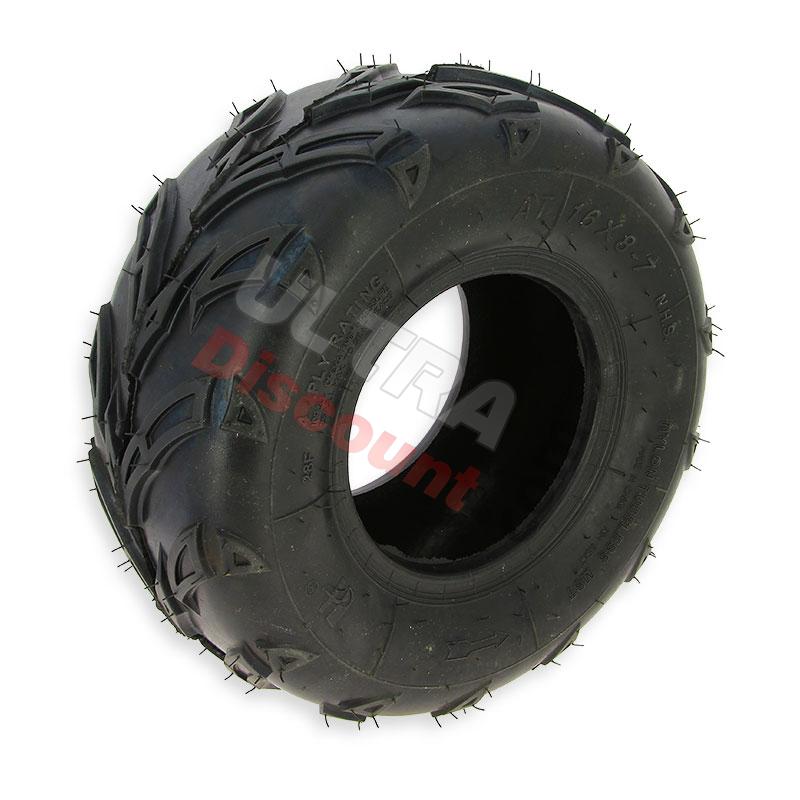 Neumático para Quad 125cc 16x8-7, piezas Quad 110cc - 125cc Neumático para Quad 125cc 16x8-7, piezas Quad 110cc - 125cc