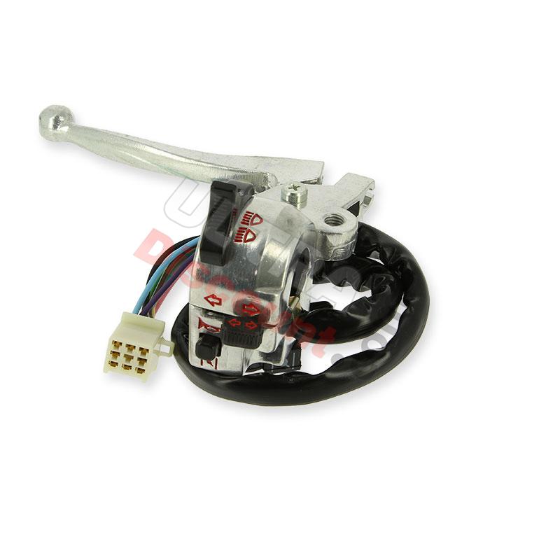 Piña izquierda para Monkey Gorilla 50cc a 125cc - ALUMINIO, Piezas para Monkey - Gorilla Piña izquierda para Monkey Gorilla 50cc a 125cc - ALUMINIO, Piezas para Monkey - Gorilla