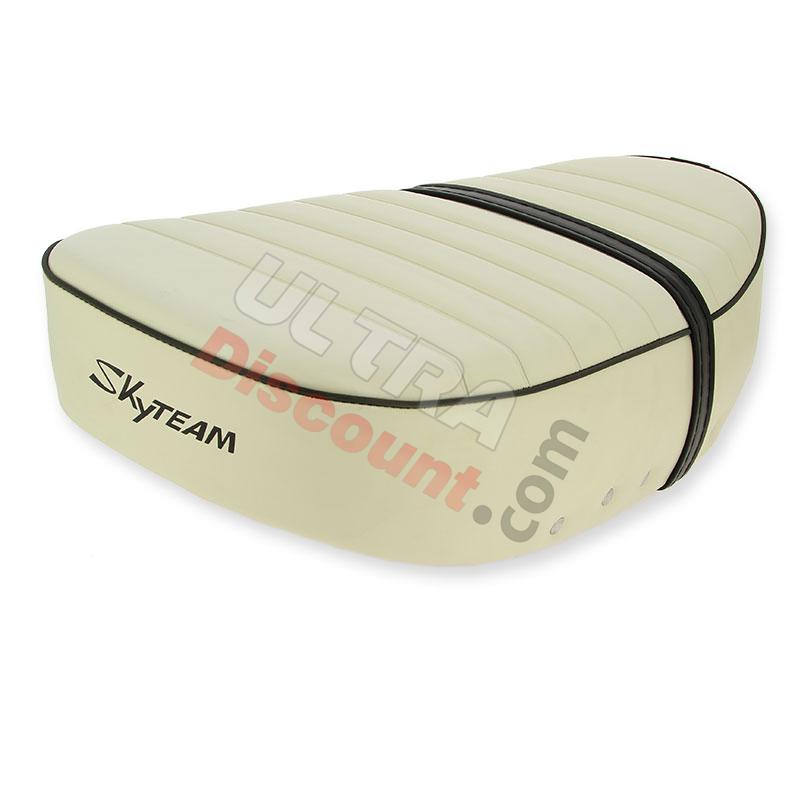 Sillín Tuning Skyteam para Dax 50cc a 125cc (blanco marfil, 2.4l), Recambios Dax Skymax