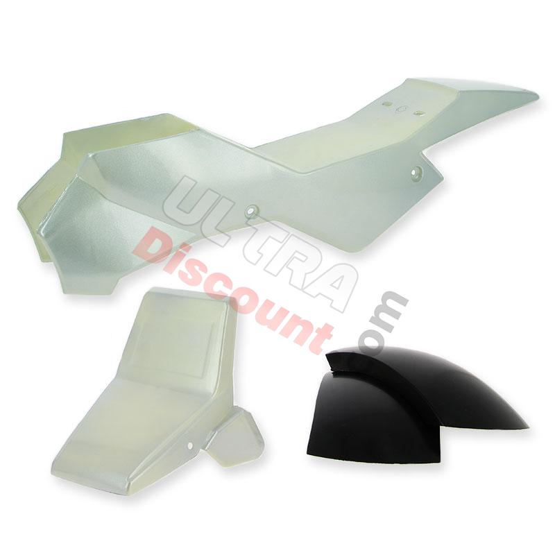 Carenado mini quad gris metalizado tipo1, Recambios para mini quads Carenado mini quad gris metalizado tipo1, Recambios para mini quads