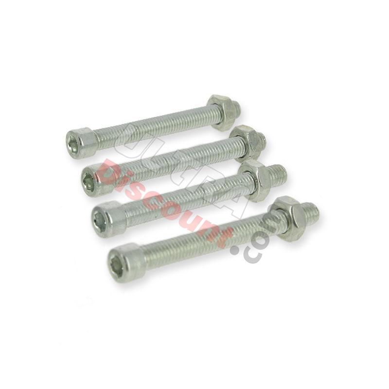 4 Tornillos 70mm de Torreta de dirección para Dirt Bike, Recambios para Pit Bike