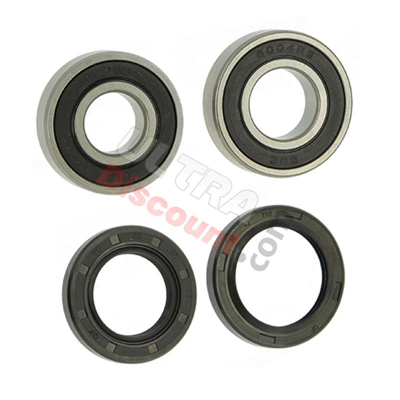 Juego de cojinetes de rueda delantera Quad Shineray 250 STXE, Piezas Shineray 250 STXE