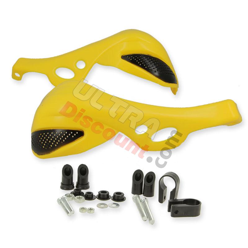 Protege manos amarillo negro para Shineray 150 STE, Recambios Shineray 150 STE