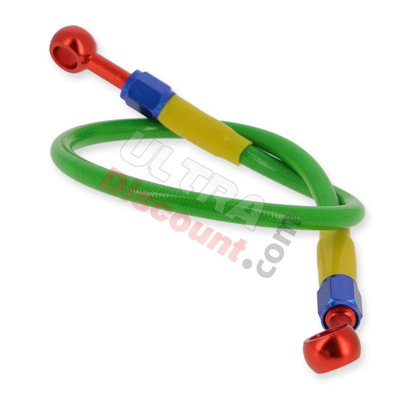 manguera de freno 50cm (Verde), Recambios para Pit Bike