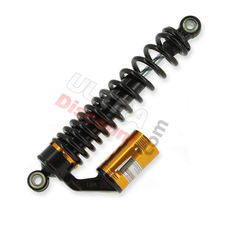 Amortiguador trasero Citycoco Negro y dorado (290mm), Recambios Citycoco