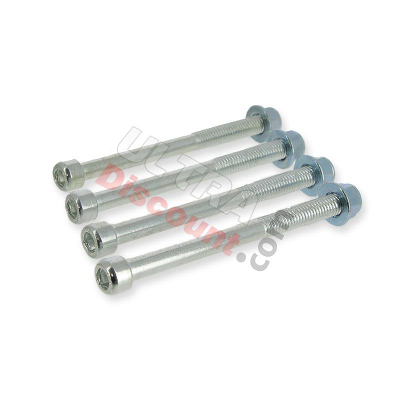4 Tornillos 95mm de Torreta de dirección para Dirt Bike, Recambios para Pit Bike 4 Tornillos 95mm de Torreta de dirección para Dirt Bike, Recambios para Pit Bike