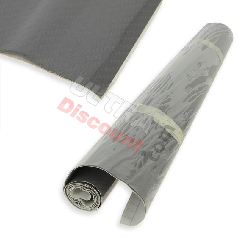 Rollo autoadhesivo imitación carbono para Mini Citycoco (Gris), Recambios Mini Citycoco