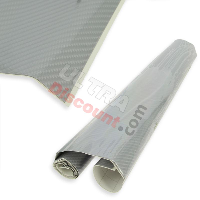 Rollo autoadhesivo imitación carbono para Mini Citycoco (gris-claro), Recambios Mini Citycoco