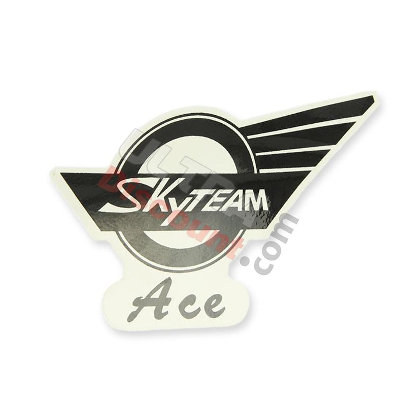 Adhesivo de SkyTeam Ace para el tanque Ace (izquierda), Recambios Ace Skyteam
