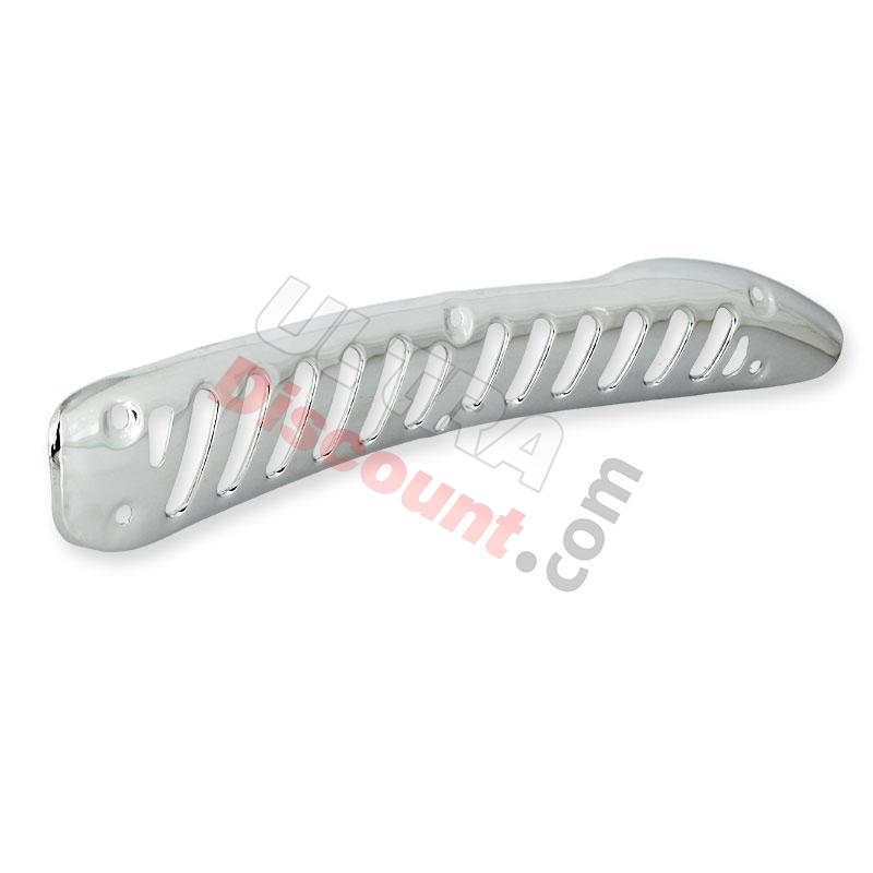 Panel de escape cromado grande para Skyteam Trex, Recambios Trex Skyteam