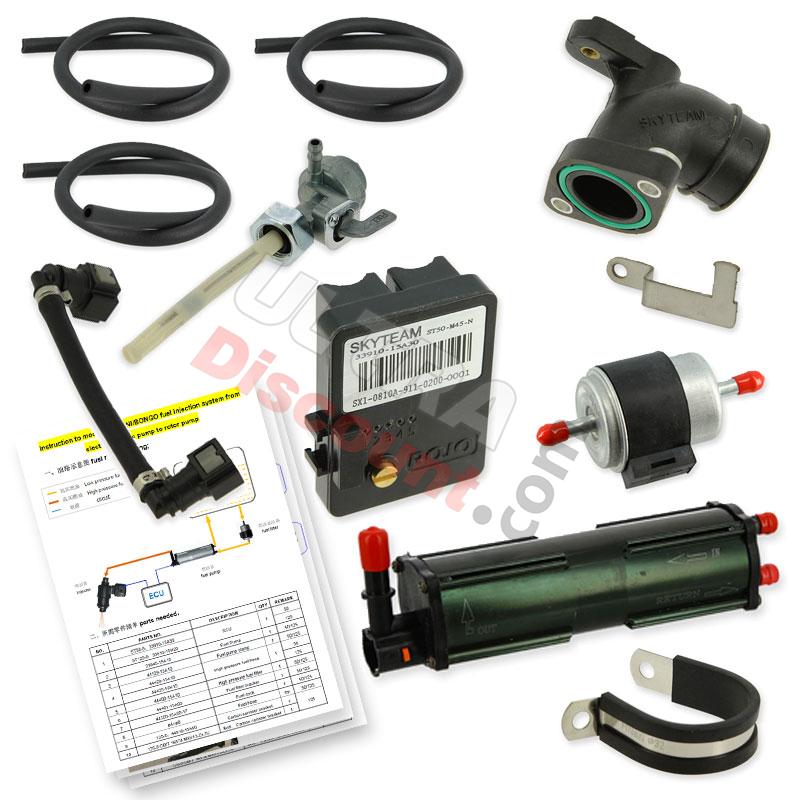 Kit de conversión de bomba de rotor para Skymini 50cc antes de 09-2018, Piezas para Monkey - Gorilla Kit de conversión de bomba de rotor para Skymini 50cc antes de 09-2018, Piezas para Monkey - Gorilla