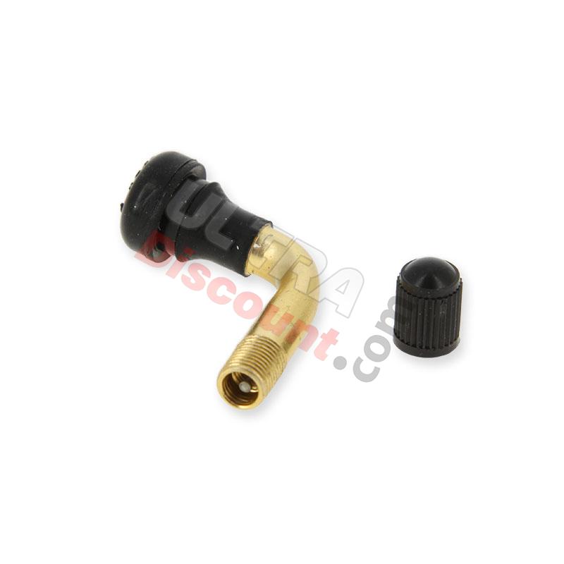 Válvula en codo para neumático Tubeless (11mm) , Recambios Mini Citycoco