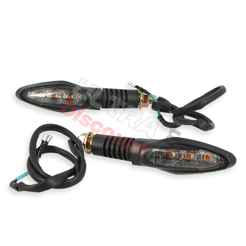 Par de intermitentes LED para ATV chino 200cc, Recambios quad chinas 200cc Par de intermitentes LED para ATV chino 200cc, Recambios quad chinas 200cc