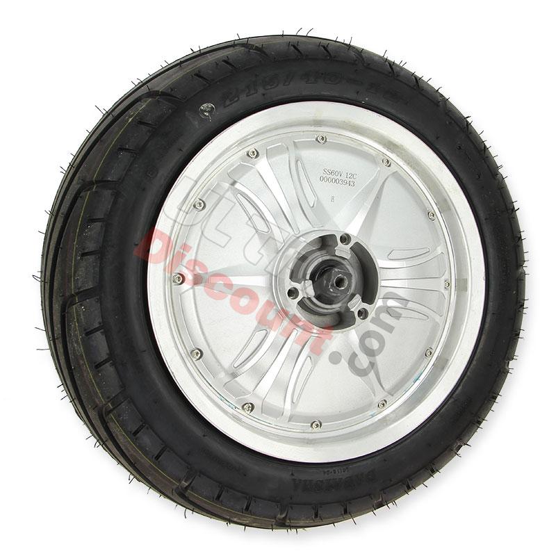 Rueda trasera completa para Citycoco Shopper 1500w, recambios citycoco shopper