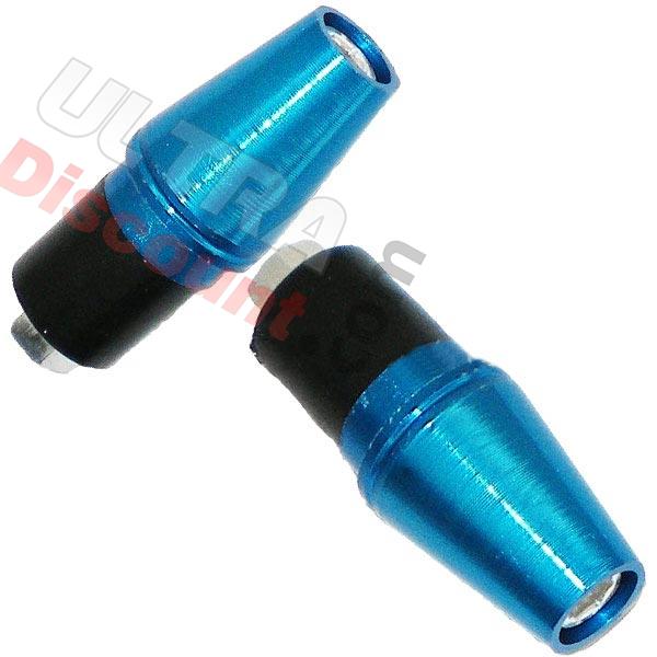 Tapón protección de manillar AZUL (tipo 5), Recambios Shineray 200STIIE y STIIEB