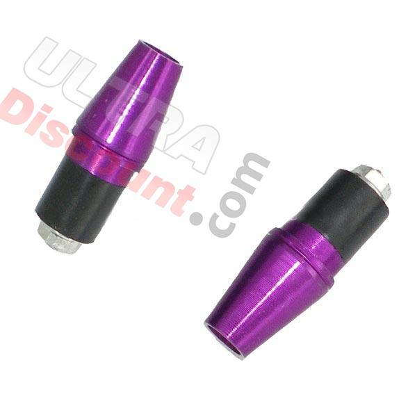 Tapón protecctor de manillar Violeta (tipo 5), Piezas Pocket Blata MT4