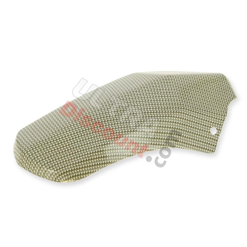 Guardabarros trasero minimotos blata MT4 carbono blanco, Piezas Pocket Blata MT4