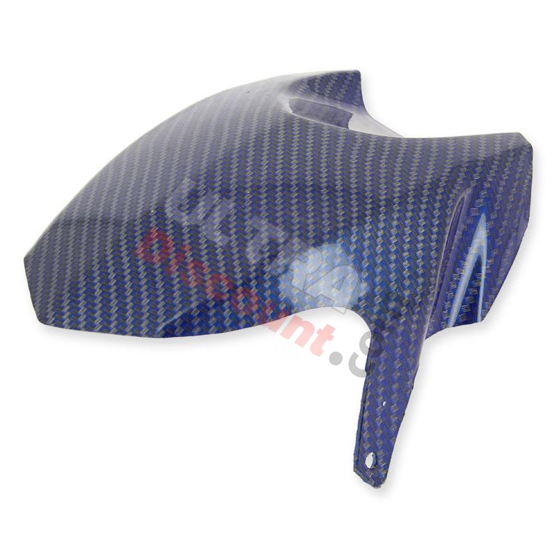 Guardabarros delantero minimotos blata MT4 carbono Azul, Piezas Pocket Blata MT4 Guardabarros delantero minimotos blata MT4 carbono Azul, Piezas Pocket Blata MT4