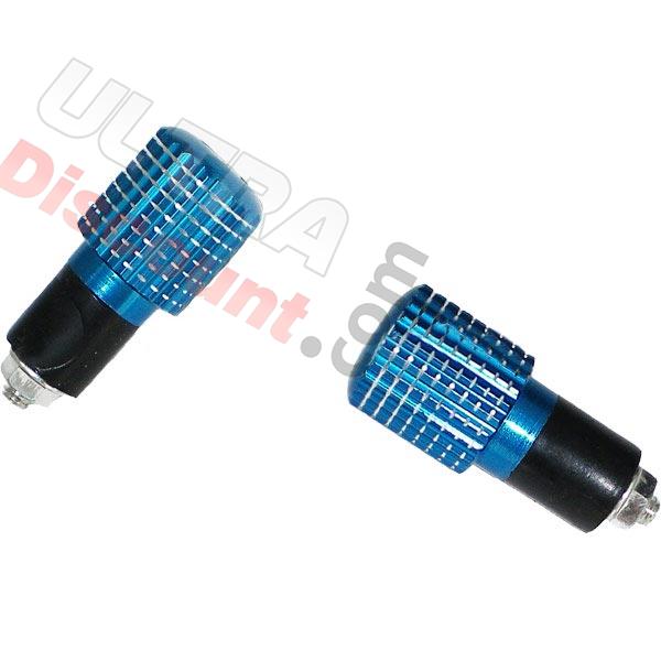 Tapón protección de manillar AZUL (tipo 6), Recambios Polini 911 GP3