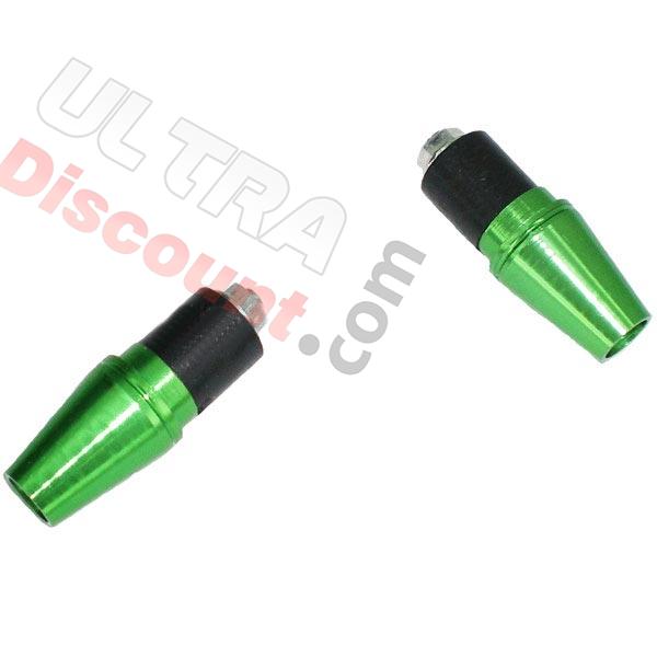 Tapón protecctor de manillar Verde (tipo 5), Recambios quad chinas 200cc