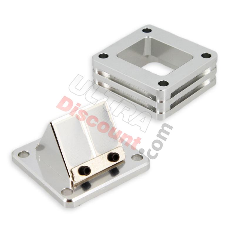 Caja de válvula de láminas de fibra para minimoto MTA4, Piezas Pocket Blata MT4 Caja de válvula de láminas de fibra para minimoto MTA4, Piezas Pocket Blata MT4