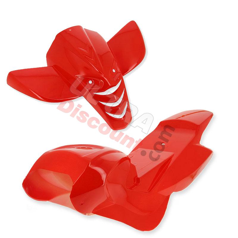 Carenado mini quad Rojo tipo 4, Recambios para mini quads Carenado mini quad Rojo tipo 4, Recambios para mini quads