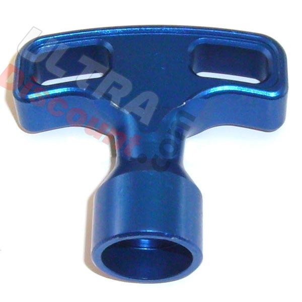 Empuñadura de tirador color AZUL, Recambios Polini 911 GP3 Empuñadura de tirador color AZUL, Recambios Polini 911 GP3
