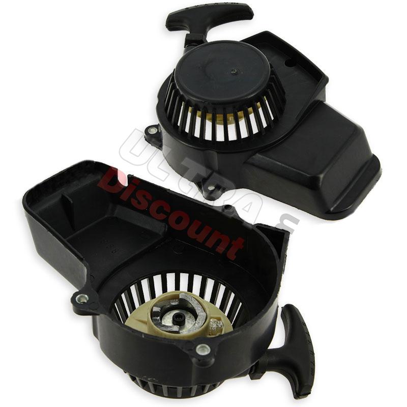 Tirador plástico + piñón en aluminio para minis, Recambios para mini quads