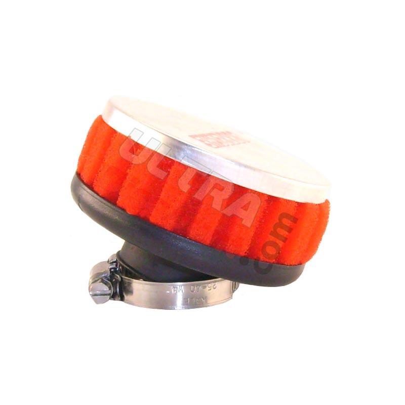 Filtro de potencia alto rendimiento tipo C (28 mm) ROJO, Recambios Polini 911 GP3