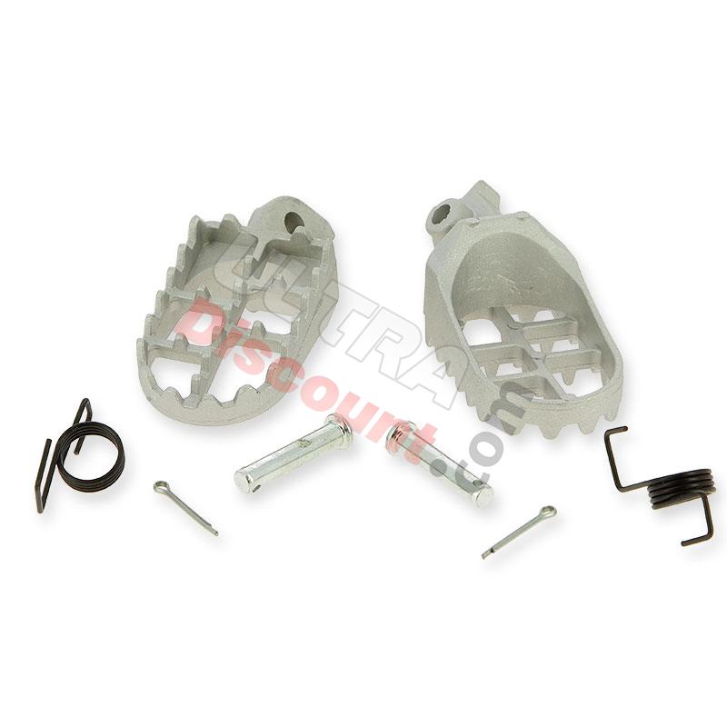 Estribos en acero tuning para Pit Bike  (Alu), Recambios para Pit Bike