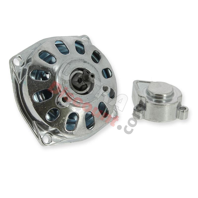 Campana de embrague Alta calidad + tapa + piñón de 6 dientes, Recambios minimotos