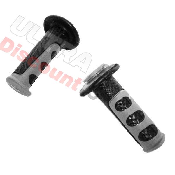 Puño antiderrapante (gris-negro) , Piezas minimoto Supermoto Puño antiderrapante (gris-negro) , Piezas minimoto Supermoto