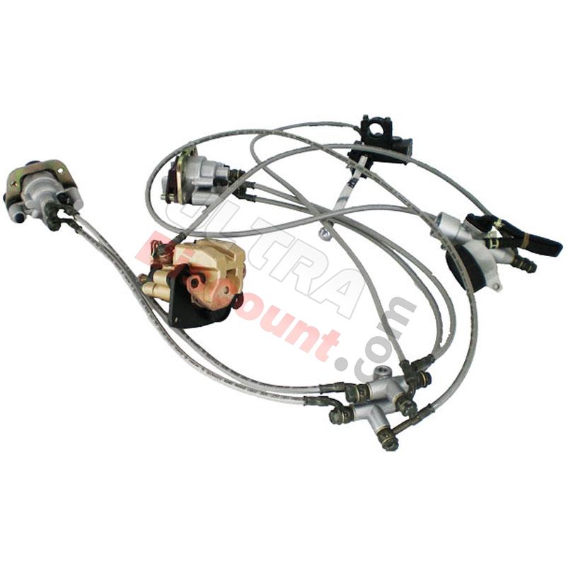 Kit de frenos completo para quad Bashan 300cc (BS300S-18), Recambios Bashan 300cc BS300S18 Kit de frenos completo para quad Bashan 300cc (BS300S-18), Recambios Bashan 300cc BS300S18
