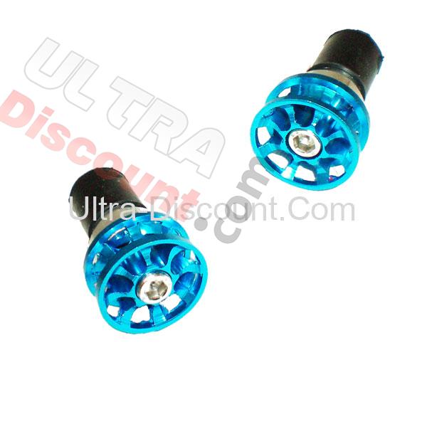 Protector de manillar AZUL (tipo 3), Piezas quad Bashan 200cc BS200S7