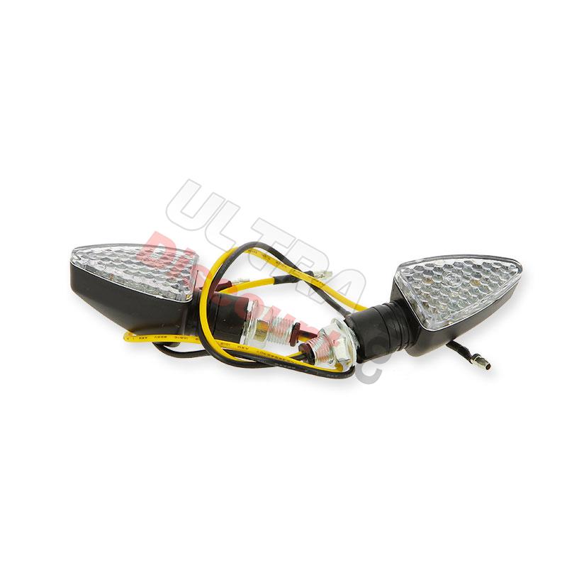 Intermitentes led delanteros para quad Bashan 200cc (BS200S-7), Piezas quad Bashan 200cc BS200S7
