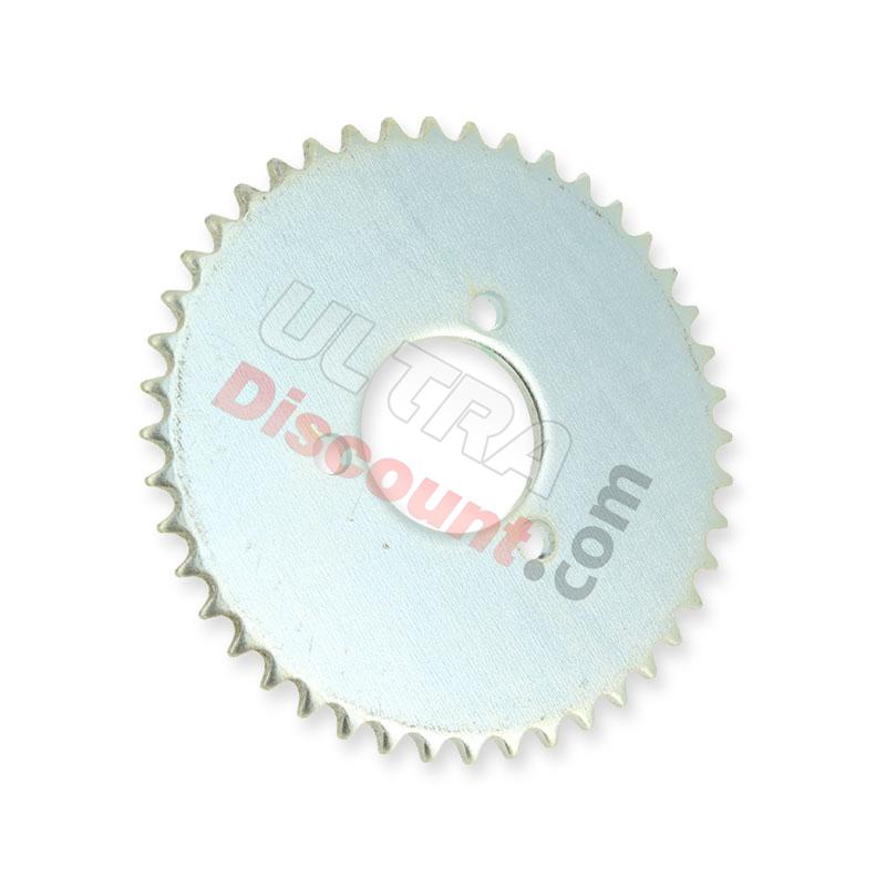Corona reforzada de 44 dientes cadena gruesa 3T (TF8) (tipo 3), Piezas minimoto cross