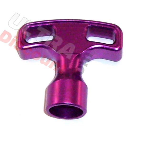 Empuñadura de tirador color VIOLETA, Recambios minimotos Empuñadura de tirador color VIOLETA, Recambios minimotos