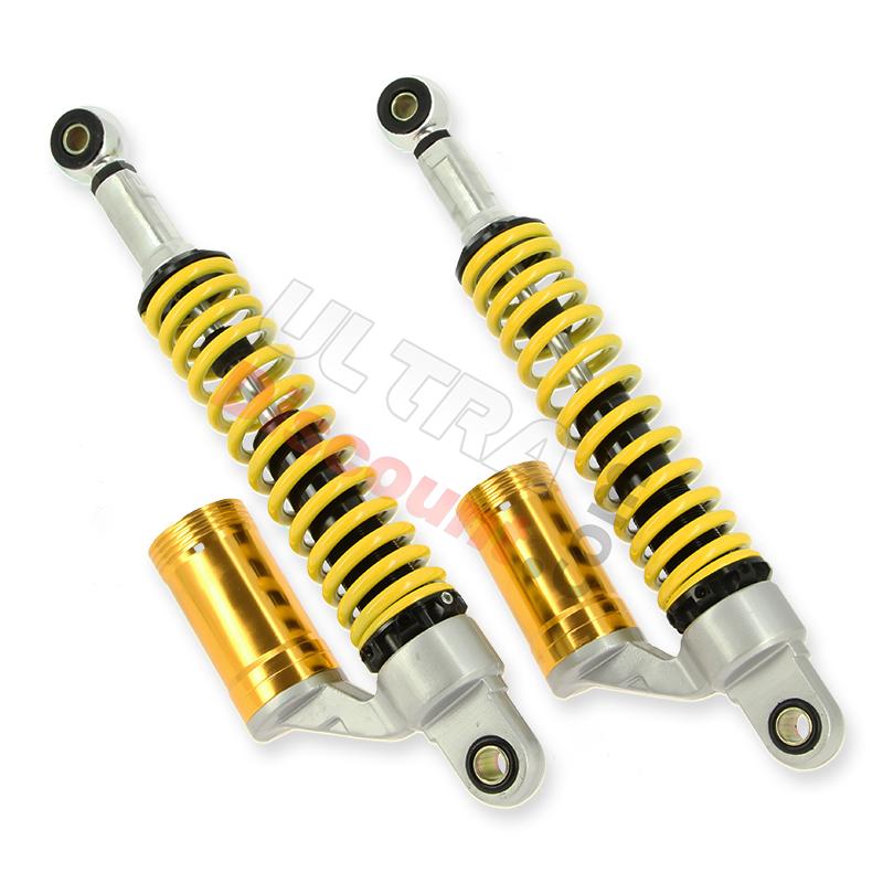 Amortiguadores DEL. a gas para quad Shineray STIIE (Amarillo), Recambios Shineray 200STIIE y STIIEB