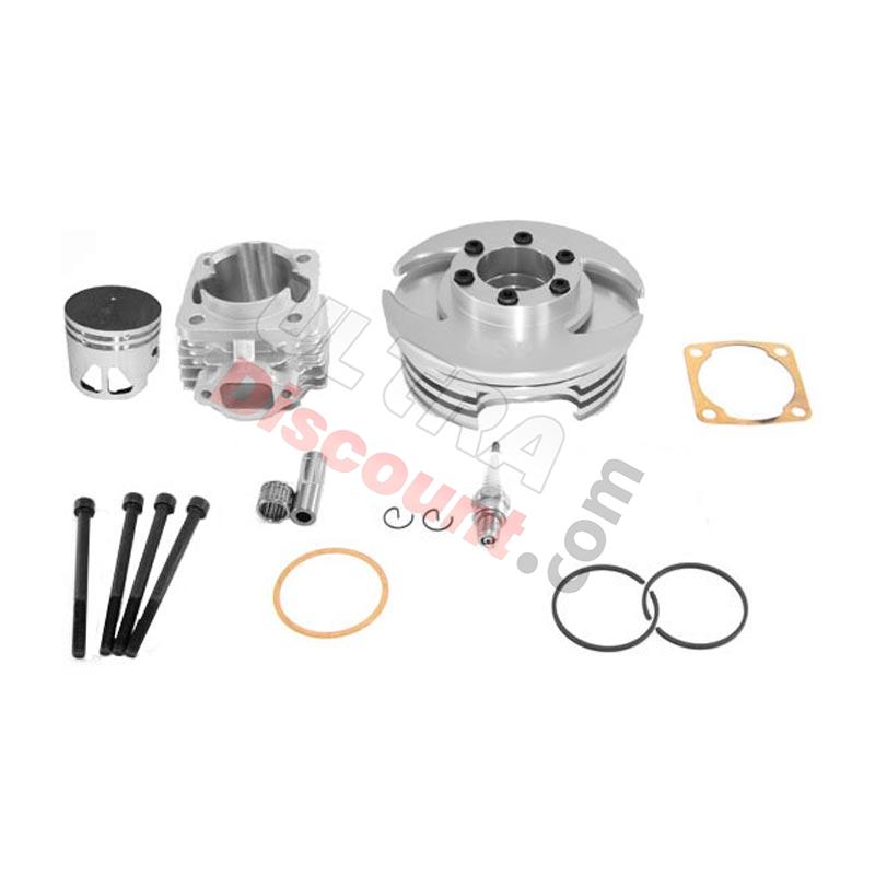 Kit 53cc 4 tranfers bulón de 10mm (tipo C, ALU), Recambios para mini quads