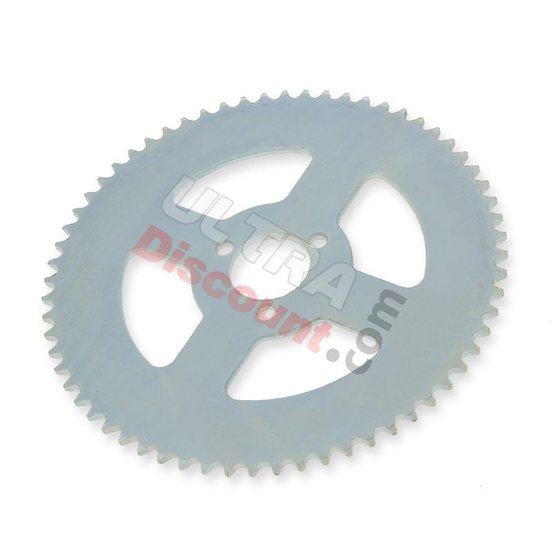 Corona reforzada de 64 dientes cadena gruesa 3T (TF8) (tipo 1), Recambios minimotos